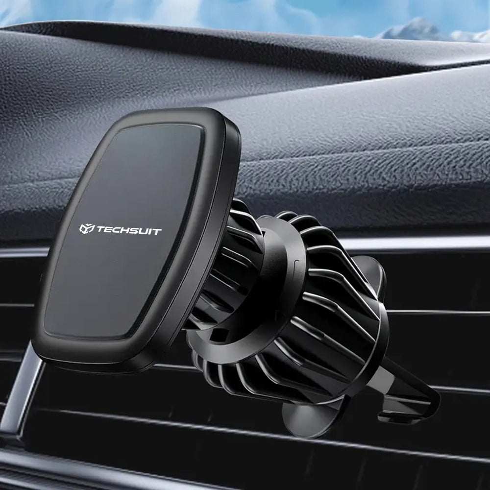 Techsuit S2 Magnetic Car Holder, Universal, Black