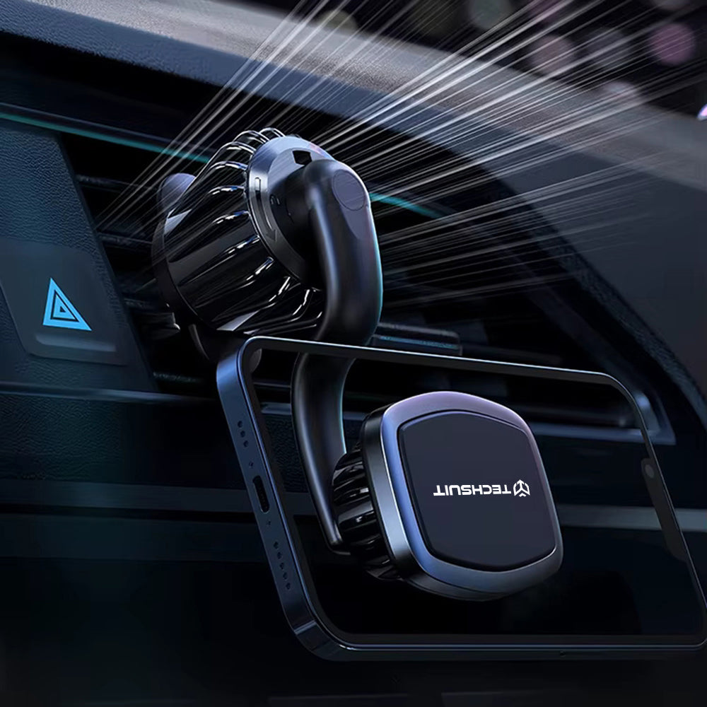 Μαγνητική Βάση Αυτοκινήτου Techsuit S3, Παγκόσμια, Μαύρη