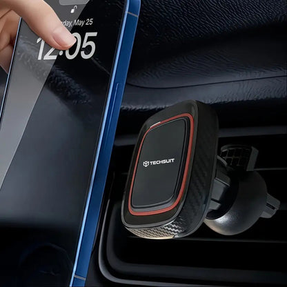 Μαγνητική Βάση Αυτοκινήτου Techsuit S5, Παγκόσμια, Μαύρο Κόκκινο