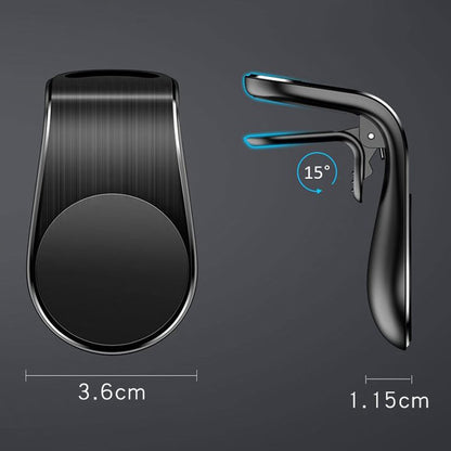 Μαγνητική Βάση Αυτοκινήτου Techsuit S7, Παγκόσμια, Ασημί