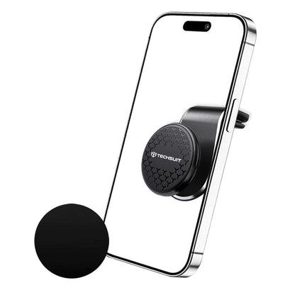 Μαγνητική Βάση Αυτοκινήτου Techsuit S8, Παγκόσμια, Ασημί