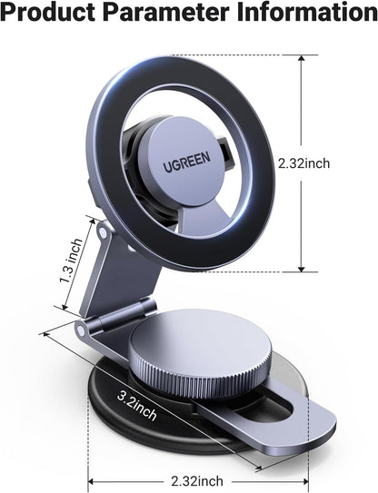 Μαγνητική Βάση Αυτοκινήτου UGREEN LP865, Παγκόσμια, Μαύρη