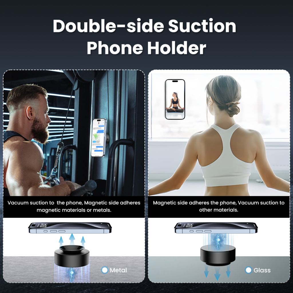 XO Design C155 Universal Magnetic Car Holder, Black