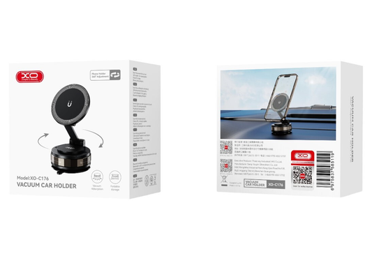 Μαγνητική Βάση Αυτοκινήτου XO Design C176, Παγκόσμια, Μαύρη