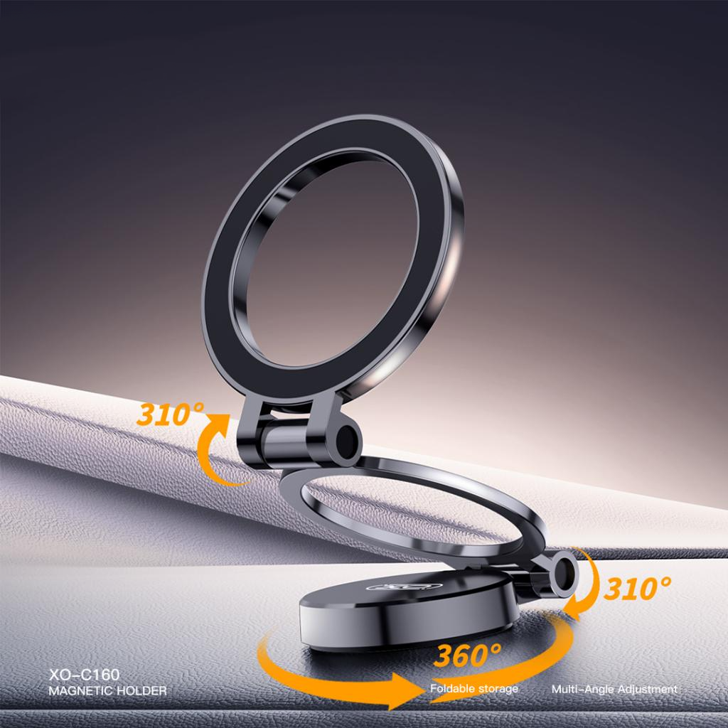 Βάση Αυτοκινήτου Μαγνητική XO Design C160, Universal, Μαύρο