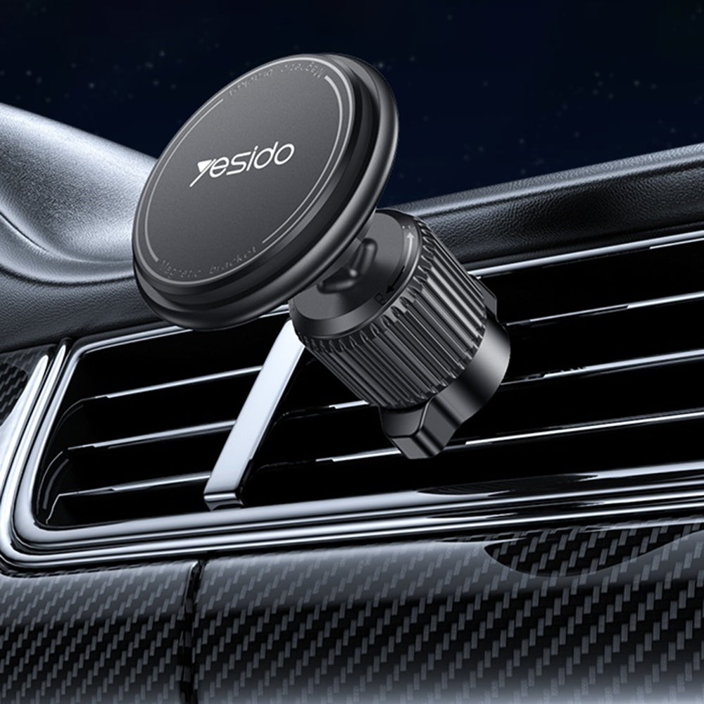 Magnetic Car Holder Yesido C252, Universal, Black