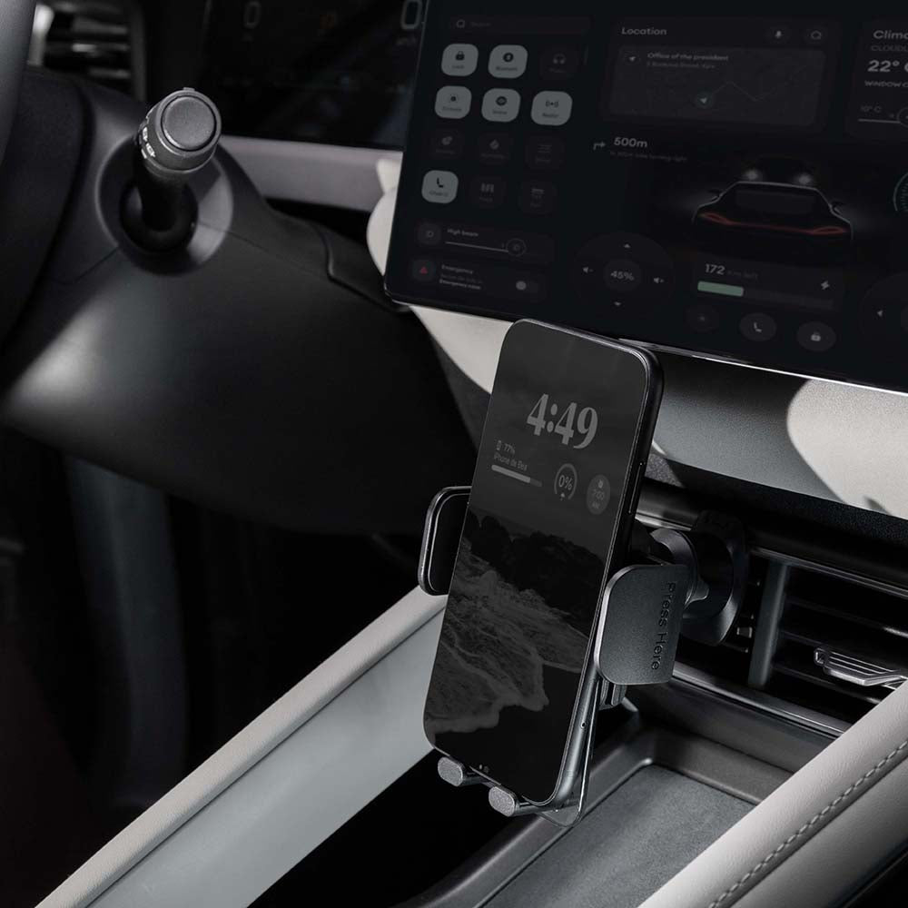 Proove Crystal Clamp Plus Auto Holder, 4.7inch - 6.9inch, Black CHCCP0000001