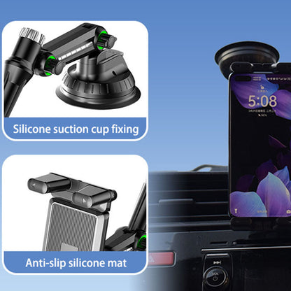 Βάση Αυτοκινήτου Techsuit ST1 για Τηλέφωνο / Ταμπλέτα, 4.7inch - 12.9inch, Μαύρο