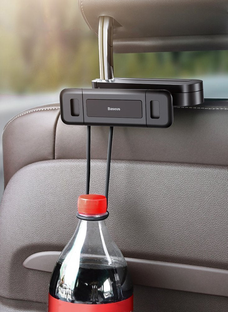 Baseus BackSeat Headrest Car Mount, 4.7inch - 12.3inch, Μαύρο SULR-A01