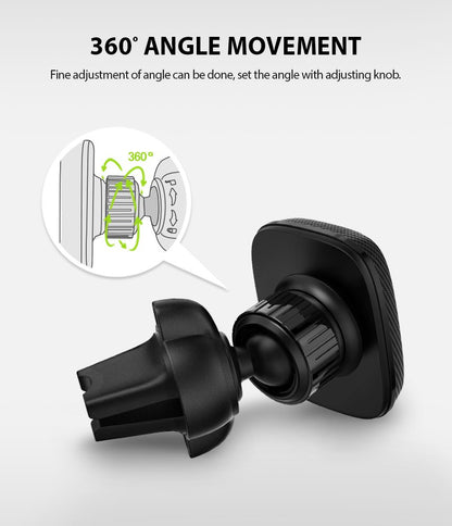 Βάση Αυτοκινήτου Μαγνητική Ringke Power Clip, Universal, Μαύρο