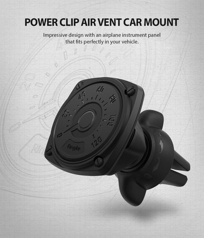 Βάση Αυτοκινήτου Μαγνητική Ringke Power Clip, Universal, Μαύρο