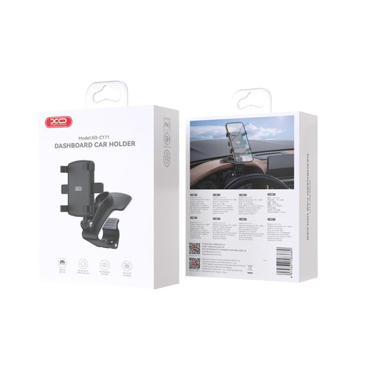 Βάση Αυτοκινήτου XO Design C171, 4.7inch - 7.6inch, Μαύρο