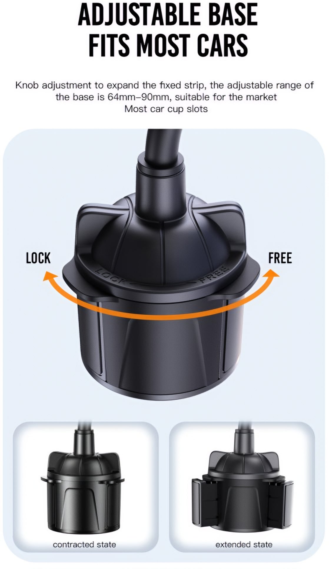Βάση Αυτοκινήτου XO Design C105, Παγκόσμια, Μαύρη
