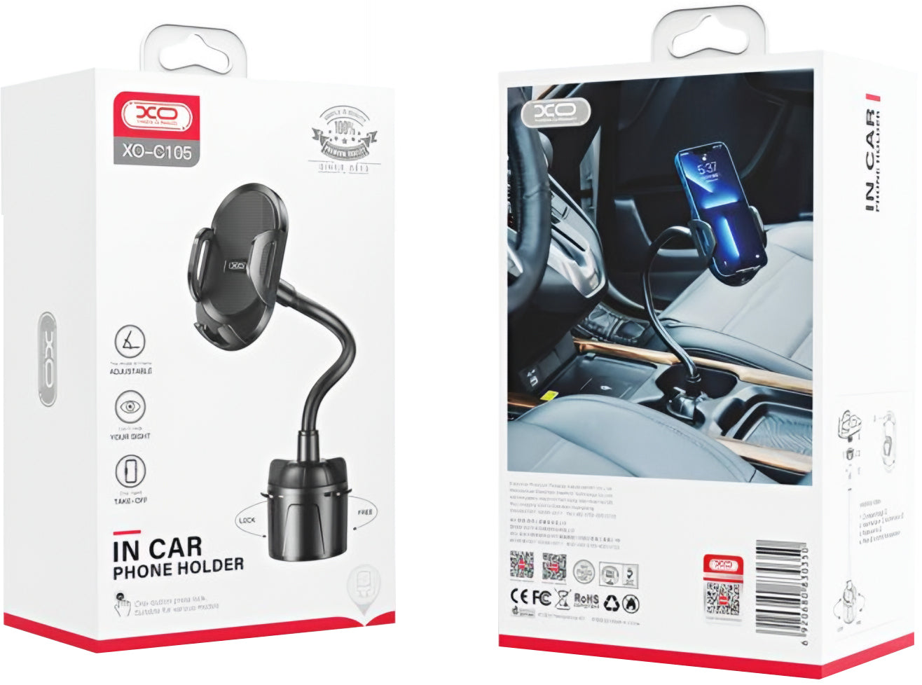 Βάση Αυτοκινήτου XO Design C105, Παγκόσμια, Μαύρη