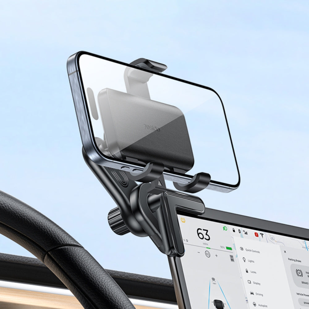 Βάση Αυτοκινήτου Yesido C250, 4.7inch - 6.8inch, Μαύρο