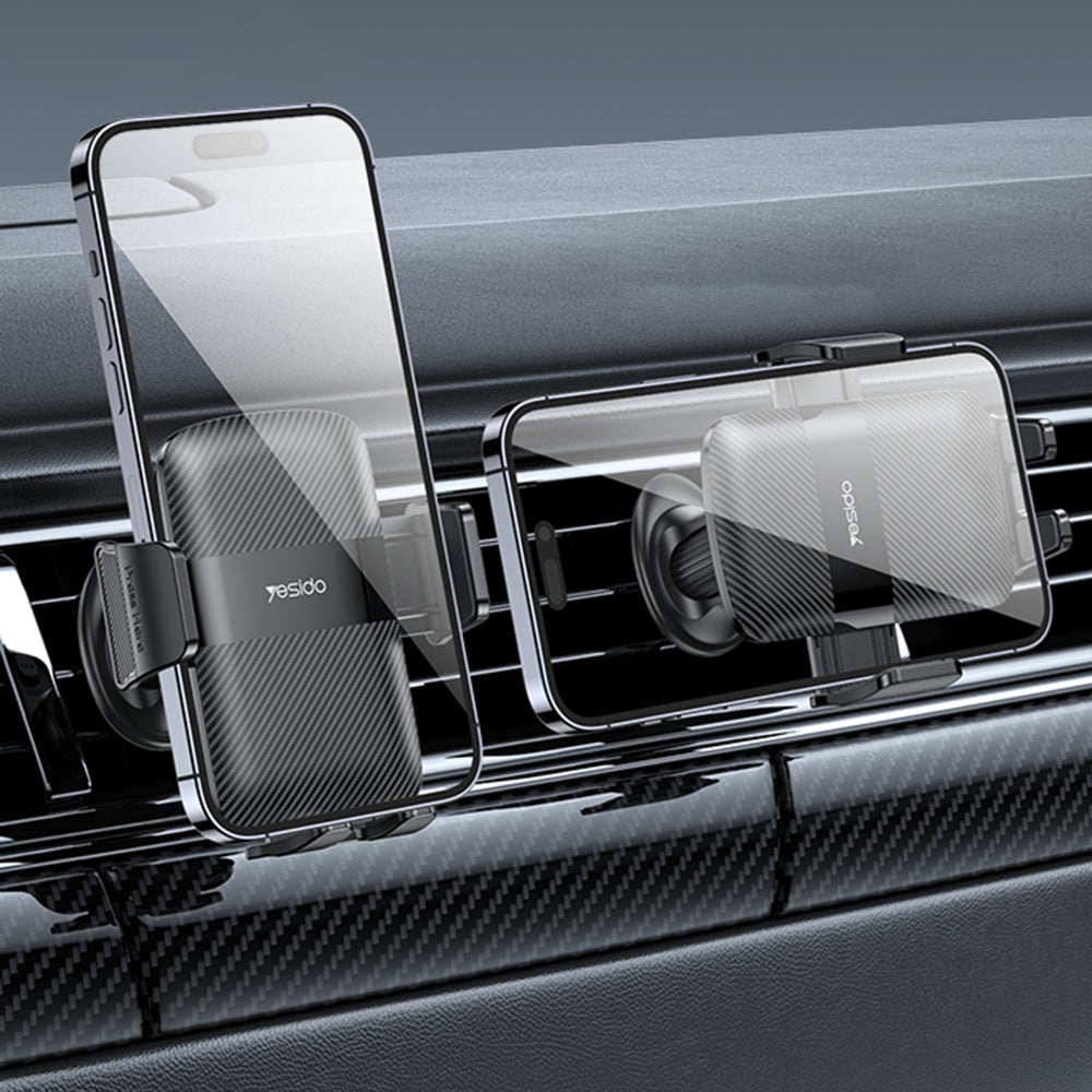 Βάση Αυτοκινήτου Yesido C251, 4.8inch - 7.2inch, Μαύρο