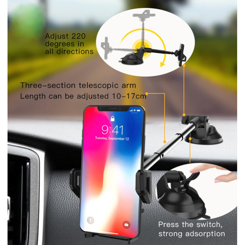 Βάση Αυτοκινήτου Yesido C40, Παγκόσμια, Μαύρη