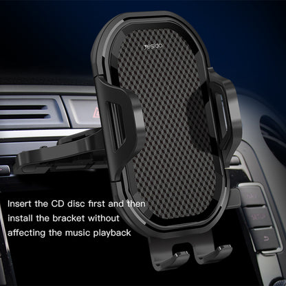 Βάση Αυτοκινήτου Yesido C84, 4.7inch - 7.4inch, Μαύρο