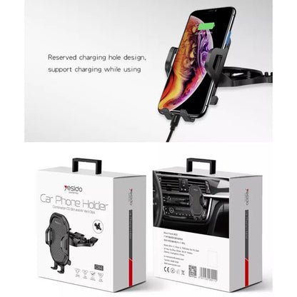 Βάση Αυτοκινήτου Yesido C84, 4.7inch - 7.4inch, Μαύρο