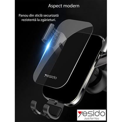 Βάση Αυτοκινήτου Yesido C87, Παγκόσμια, Μαύρη