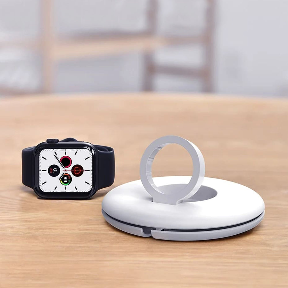 Βάση Baseus BS-W511R για Ασύρματο Φορτιστή Apple Watch Series, Λευκό C0119501