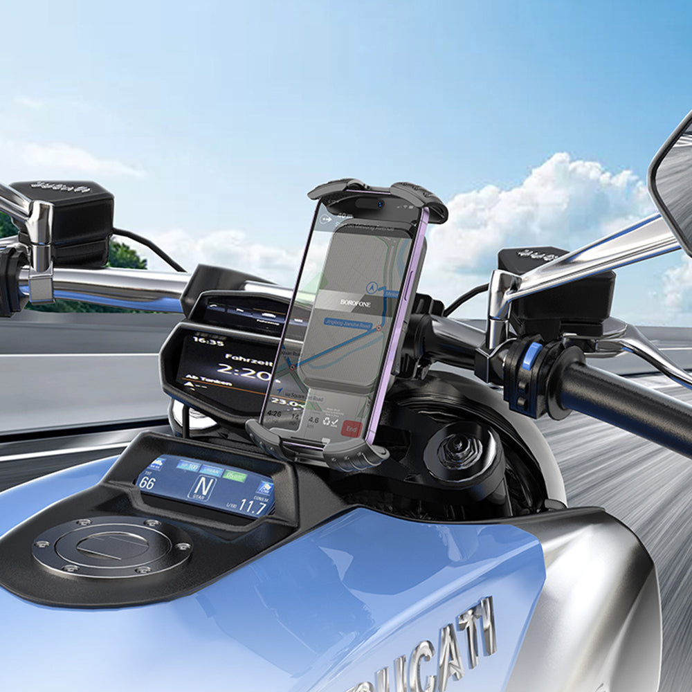 Βάση Ποδηλάτου Borofone BH105 Basalt, 4.7inch - 7inch, Μαύρο