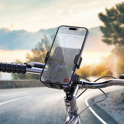 Βάση Ποδηλάτου Borofone BH13 Knight, 4.5inch - 7inch, Μαύρο