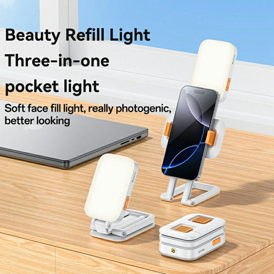 Βάση Γραφείου Selfie Light Yesido DH10, 4.7inch - 7inch, Λευκό