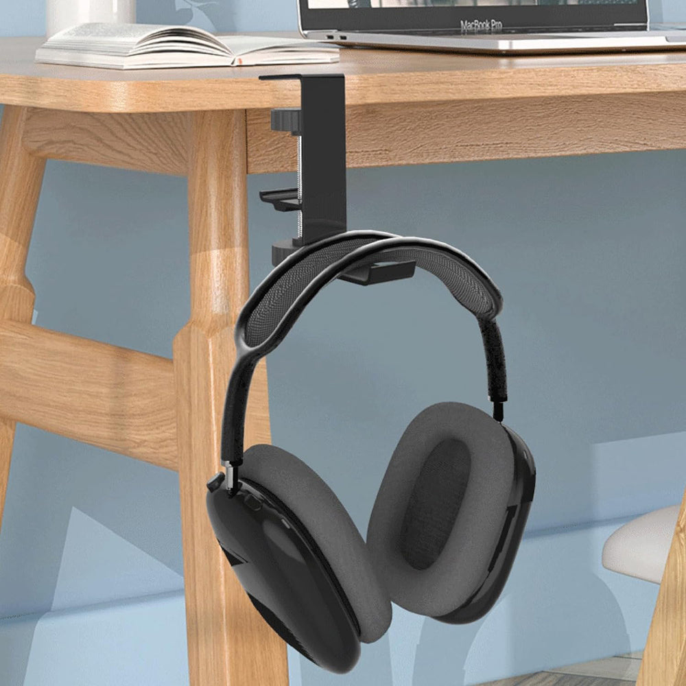 Techsuit DH2 Desk Stand for Headphones / Bag, Black