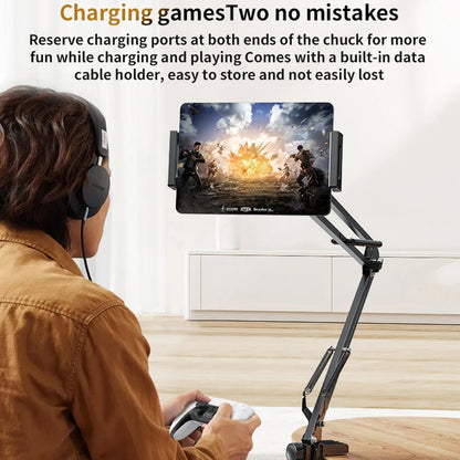 Βάση Γραφείου Yesido C296, 4inch - 12.9inch, Μαύρο