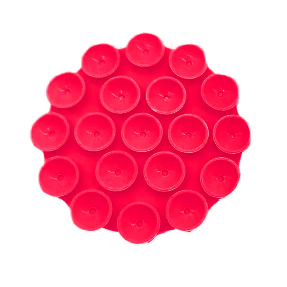 Βάση με Βεντούζες Techsuit SR-CUP, Κόκκινο