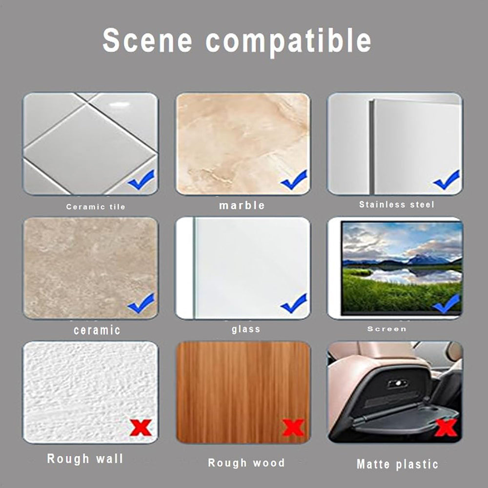 Βάση με Βεντούζες Techsuit SR-PAD, Κόκκινη