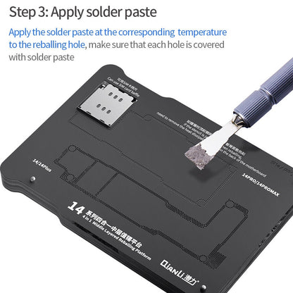 QIANLI Magnetic PCB Work Holder for Apple iPhone 15 Series