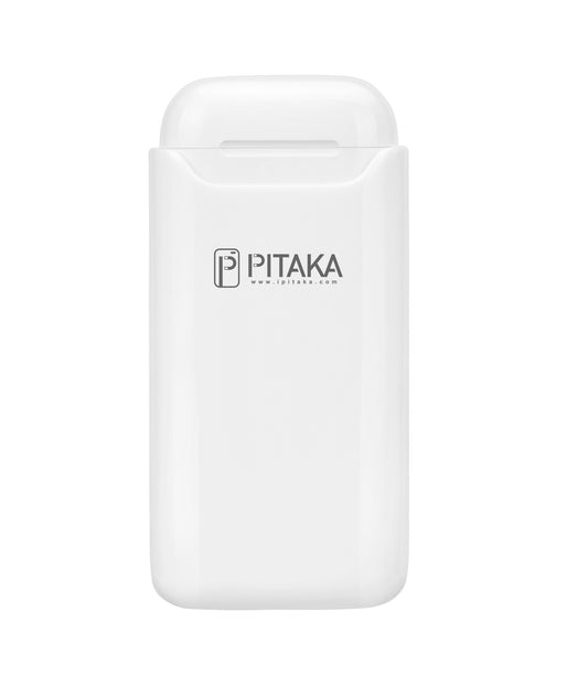 Ασύρματη εξωτερική μπαταρία Pitaka Air Pal Essential για Apple Airpods Gen 1 / Gen 2, 1200mAh, 5W, λευκό AP1002