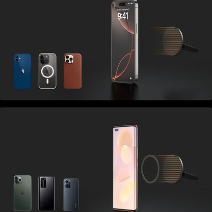 Βάση Δαχτυλιδιού McDodo MR-7912 2σε1, Μαύρο