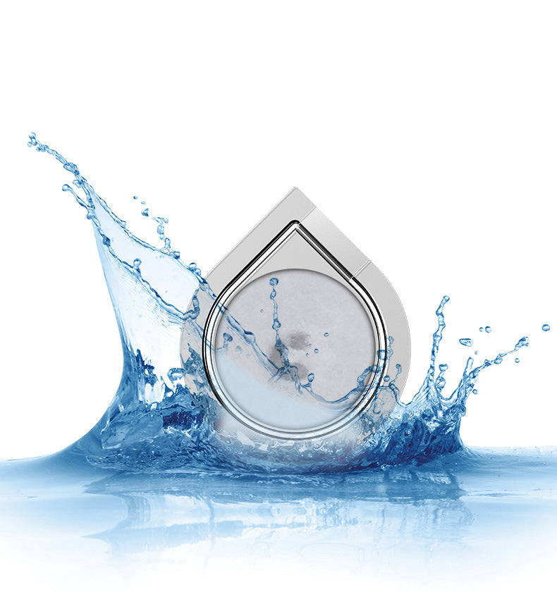 Υποστήριξη Δαχτυλίδι Techsuit Water Drop, Παγκόσμιο, Μαύρο