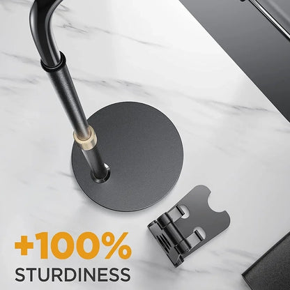 Βάση Γραφείου Lisen για Τηλέφωνο / Ταμπλέτα, 4.7inch - 12.9inch, Μαύρο YL0420050002