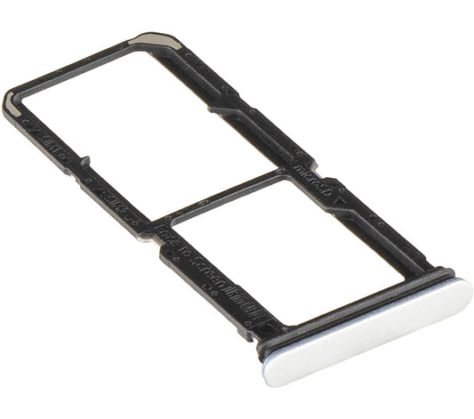 Υποδοχή SIM - Κάρτα Oppo A5 4G, Ασημί (Mist White), Service Pack 612121000415