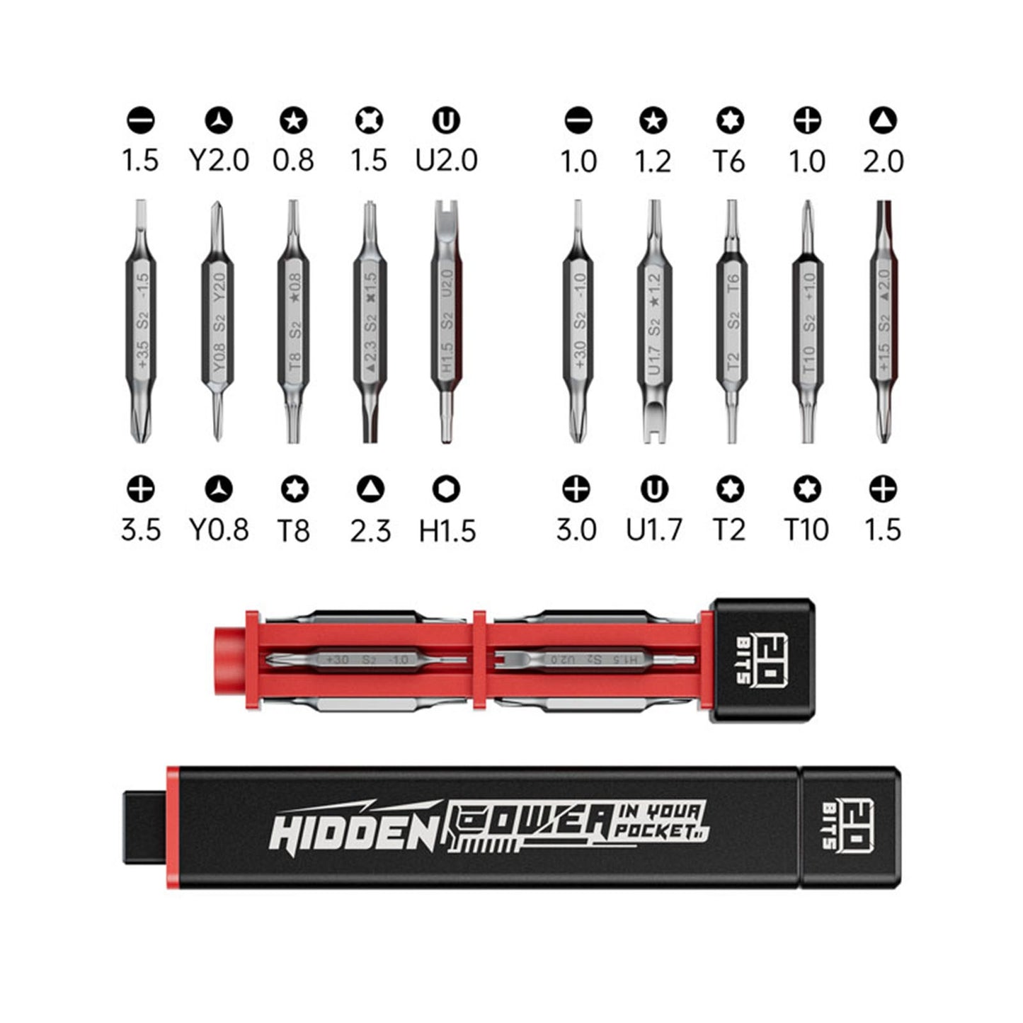 Κατσαβίδι Jakemy JM-8195, 21in1 