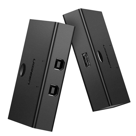 Διακόπτης USB UGREEN US158, 2 x USB-B, μαύρο