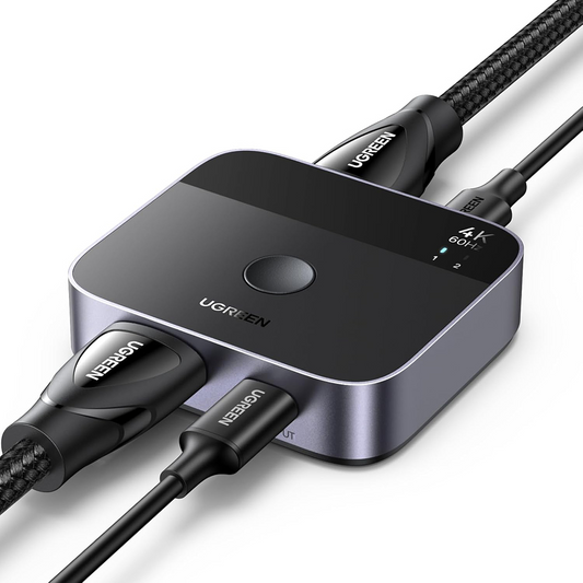 Διακόπτης Βίντεο HDMI / USB-C UGREEN AW503 (55452), Γκρι, Επανασφραγισμένο