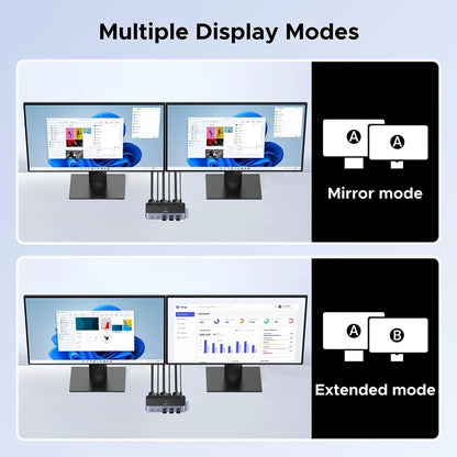 Switch Video DisplayPort UGREEN AK700 (55851), Γκρι