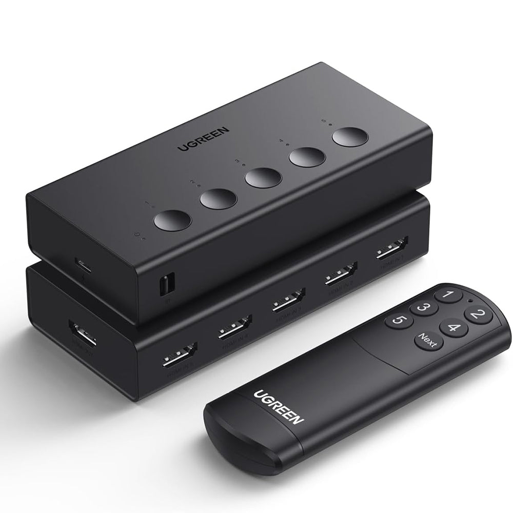 UGREEN CM568 HDMI Video Switch (90512), Black