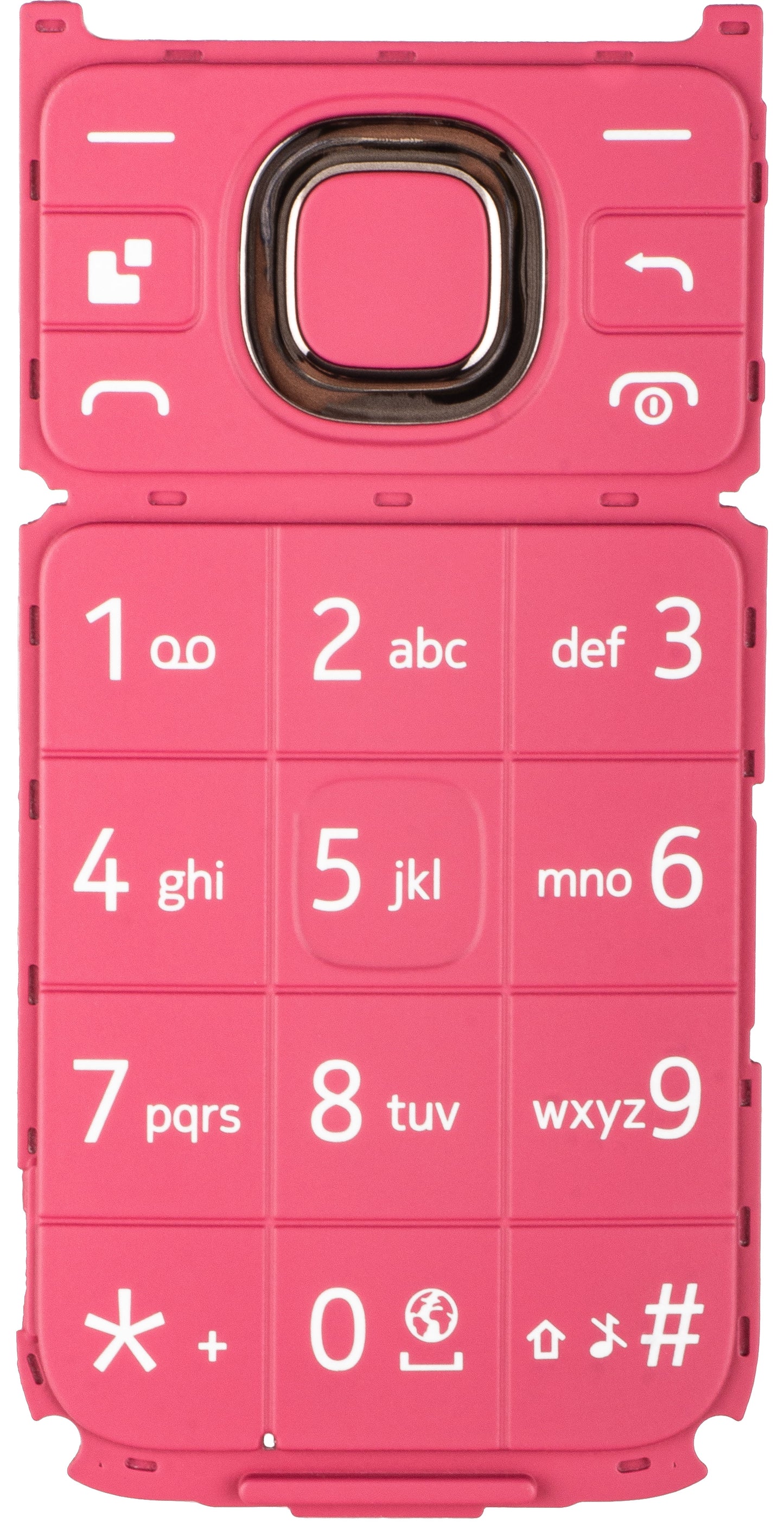Λατινικό πληκτρολόγιο για HMD 2660 Flip, Κόκκινο