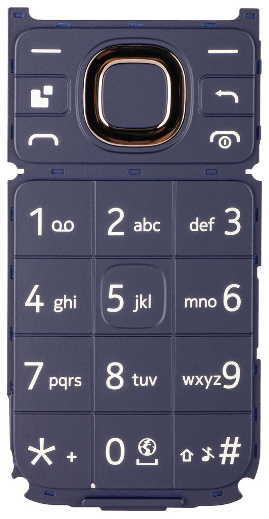 Πληκτρολόγιο Λατινικό HMD 2660 Flip, Μωβ, Service Pack 5010001250SH0