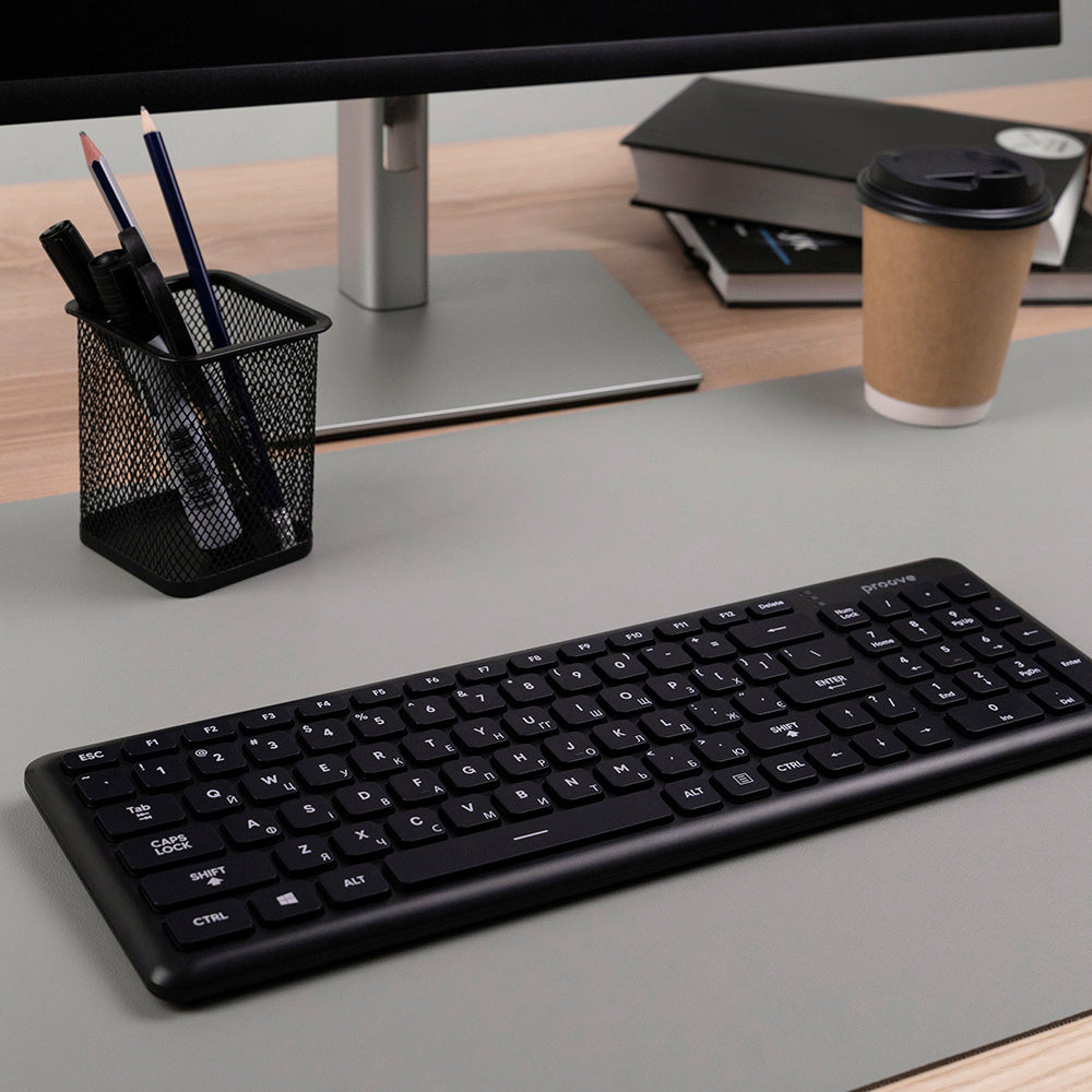Ασύρματο Πληκτρολόγιο Proove Classic Code, Μαύρο KBCDEN00003001