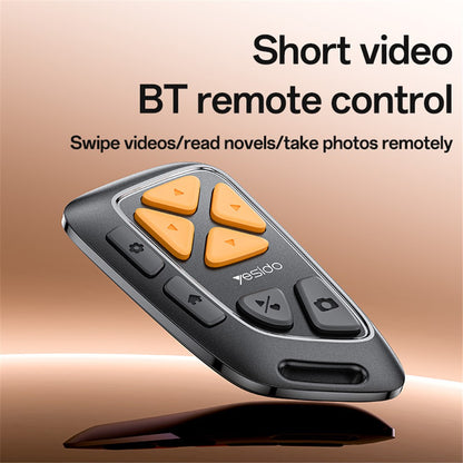 Τηλεχειριστήριο Bluetooth Multimedia Yesido SF25, Μαύρο