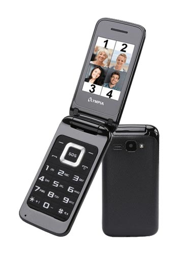 Κινητό Τηλέφωνο Olympia Luna Dual SIM, Μαύρο 2210