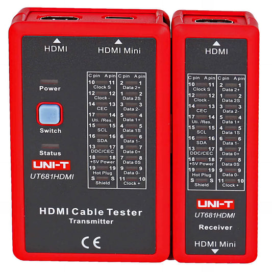 Δοκιμαστής Καλωδίου HDMI UNI-T UT681HDMI