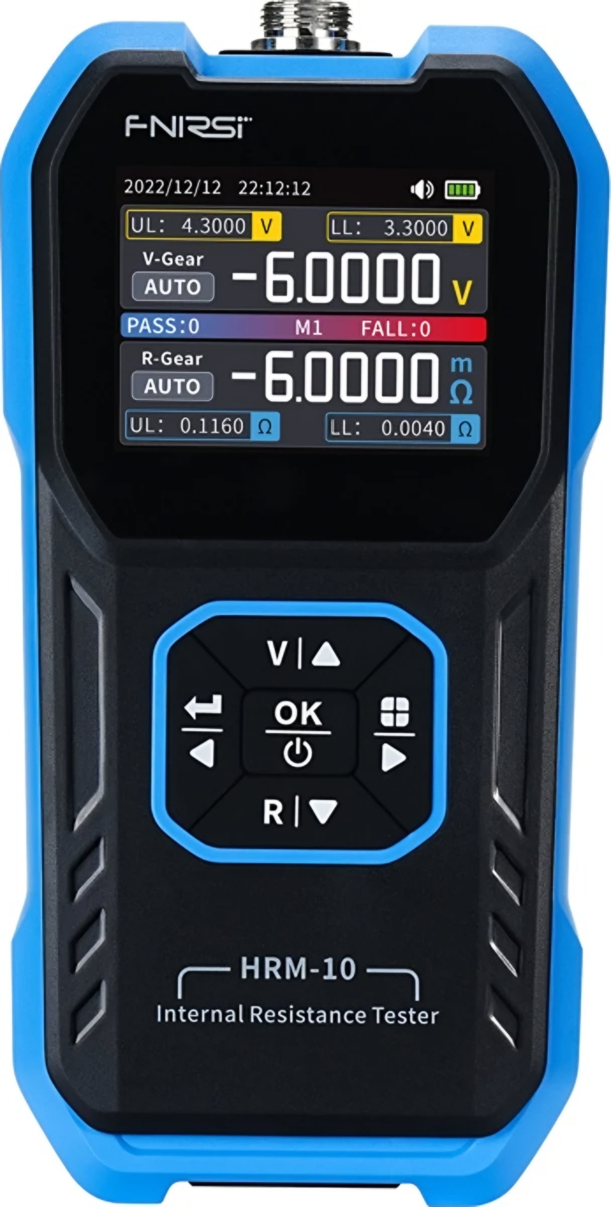 Tester Service Fnirsi HRM-10 για μέτρηση εσωτερικής αντίστασης και τάσης μπαταρίας / συσσωρευτή
